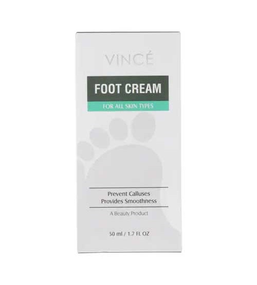 Vince Foot Cream Prevent Calluses Provide Smoothness 50ml
